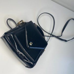 Mini Black Trapezoid Bag From Urban Outfitters